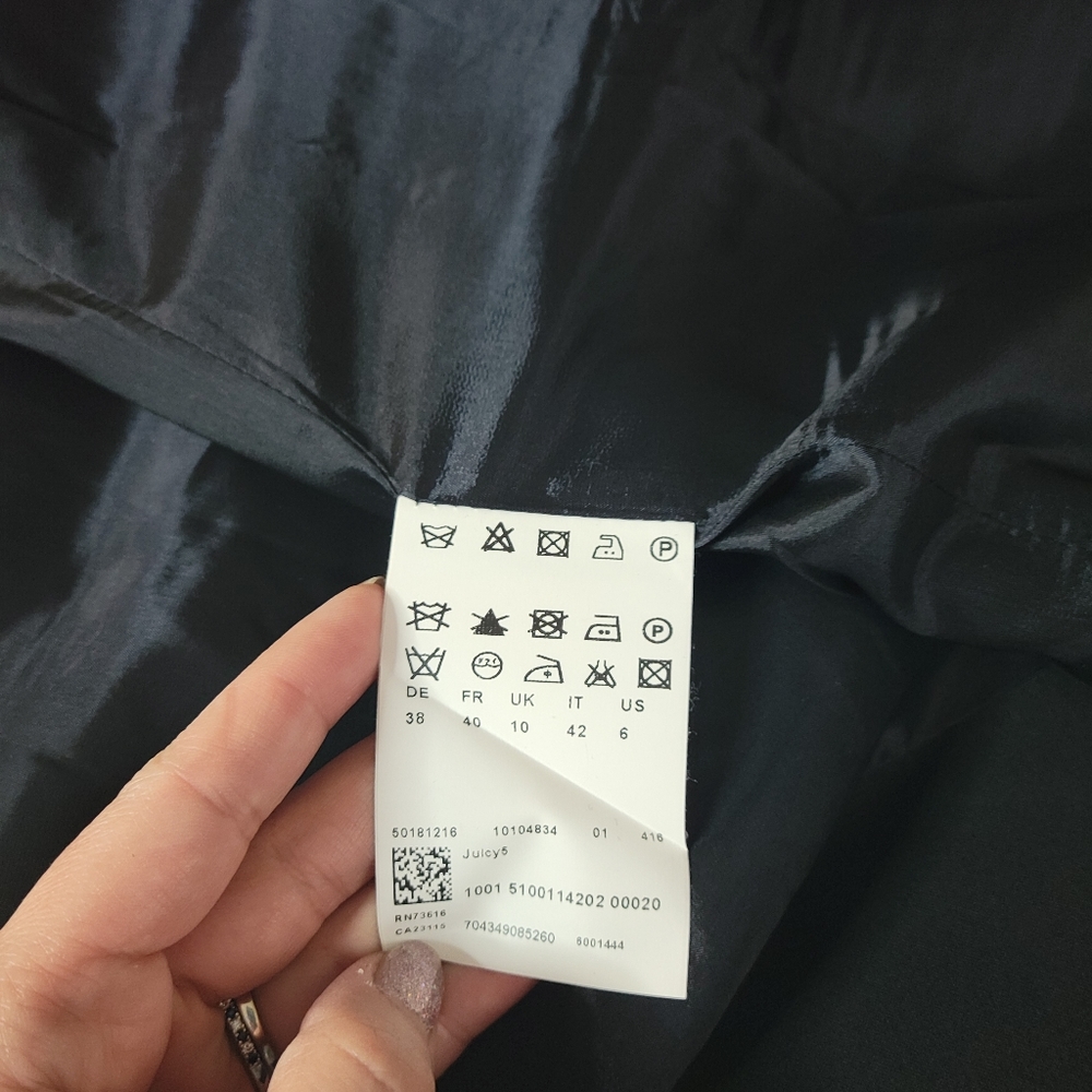 HUGO BOSS Fitted Black Blazer/Jacket S6 - Picture 7 of 11